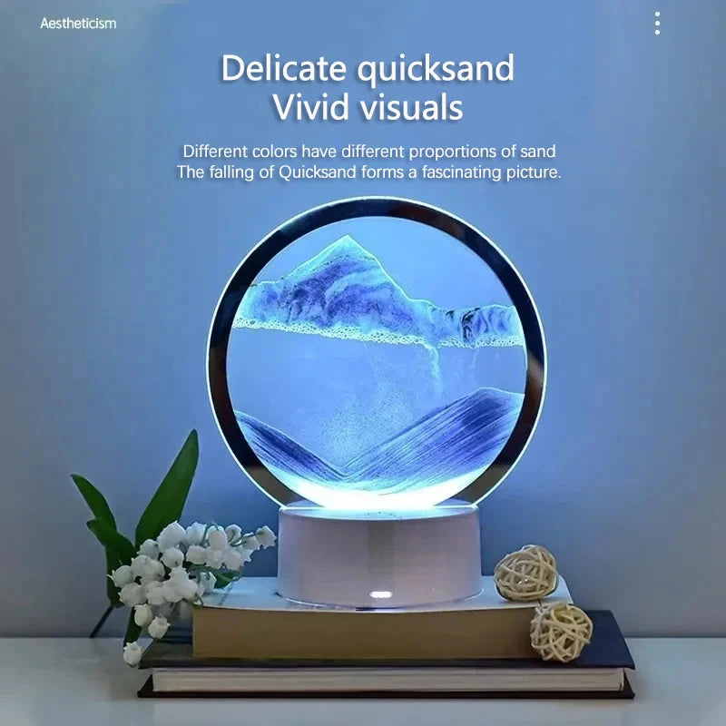 LED Sandscape Lamp
