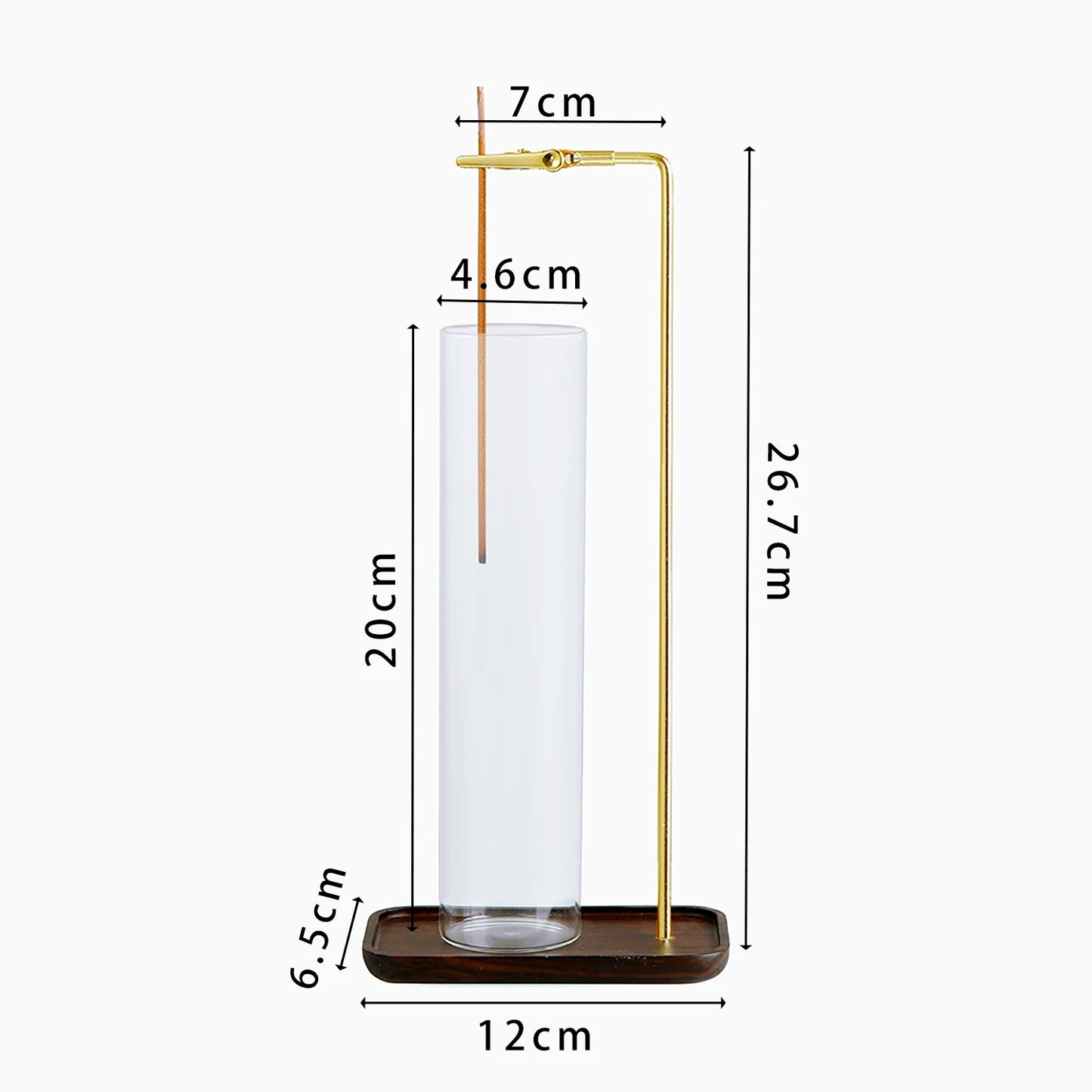 Glass Ash Incense Holder