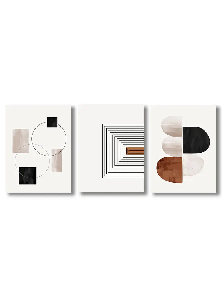 Abstract Line Canvas