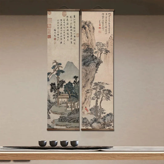Oriental Landscape Canvas