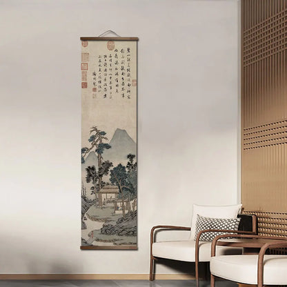 Oriental Landscape Canvas