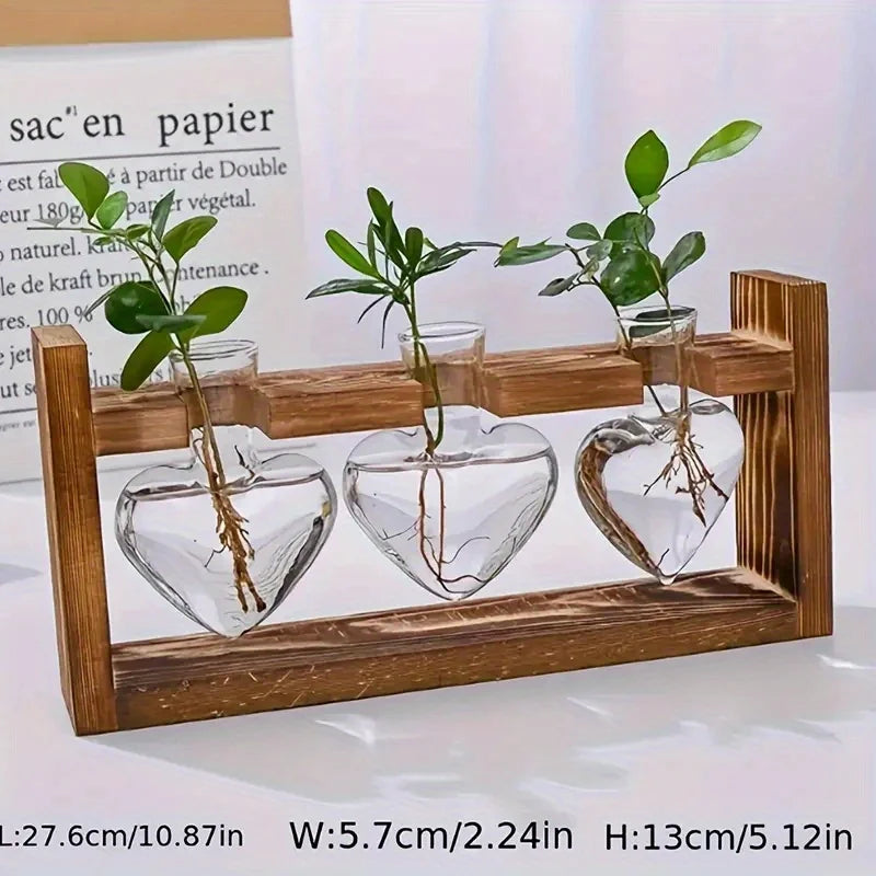 Wooden Hydroponic Pot
