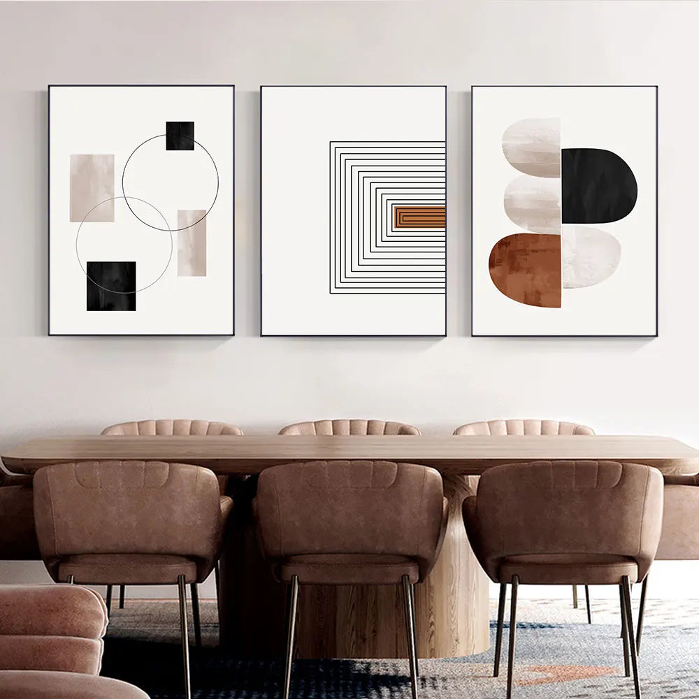 Abstract Line Canvas