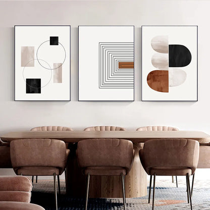 Abstract Line Canvas