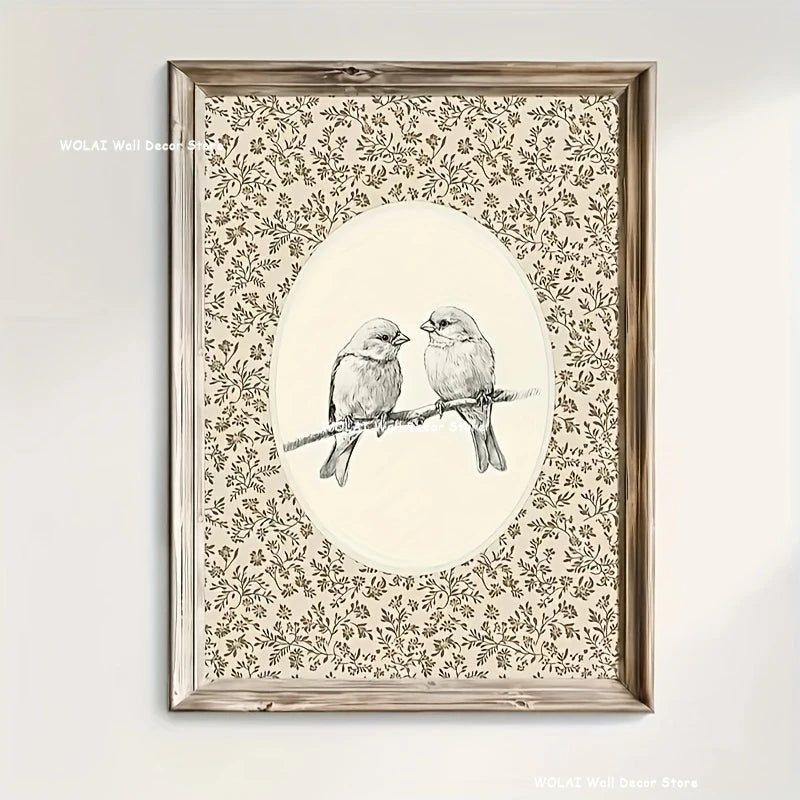 Japanese Sun Bird Canvas