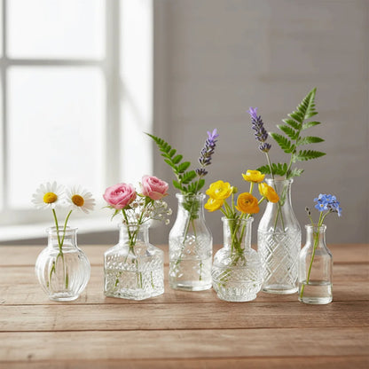 Crystal Mini Vase Set