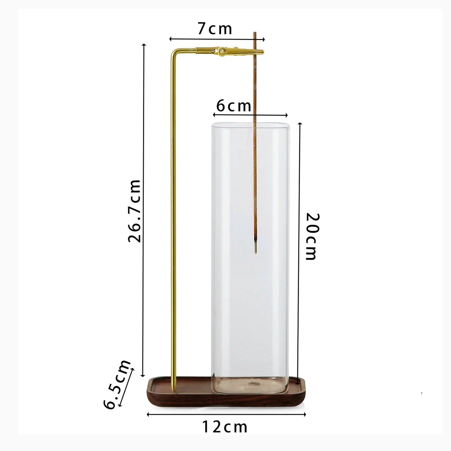 Glass Ash Incense Holder