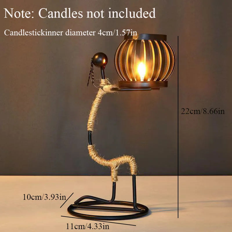 Metal Candle Holder
