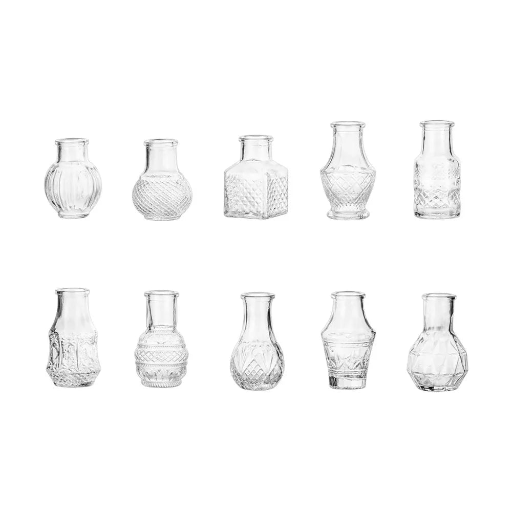 Crystal Mini Vase Set
