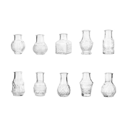 Crystal Mini Vase Set