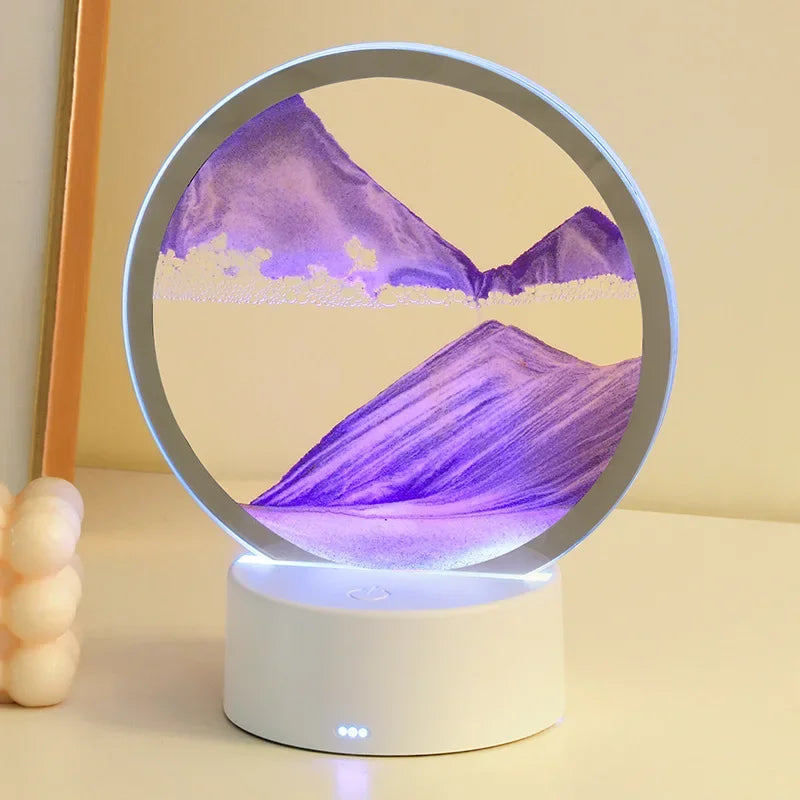 LED Sandscape Lamp