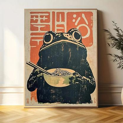 Retro Japanese Canvas Art