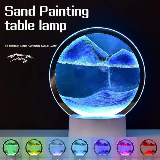 LED Sandscape Lamp