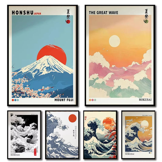 Japanese Landscape Canvas
