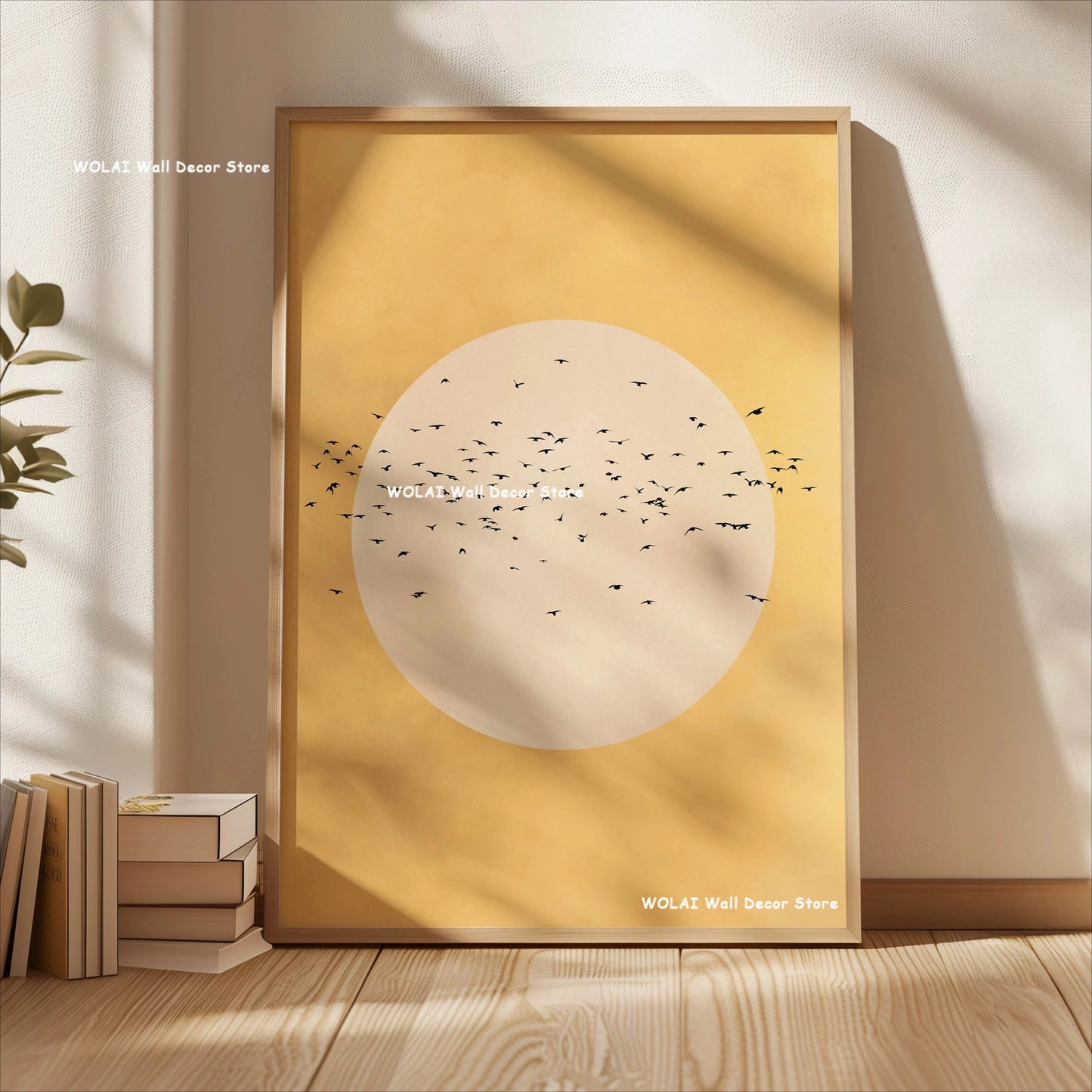 Japanese Sun Bird Canvas