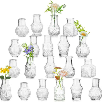 Crystal Mini Vase Set