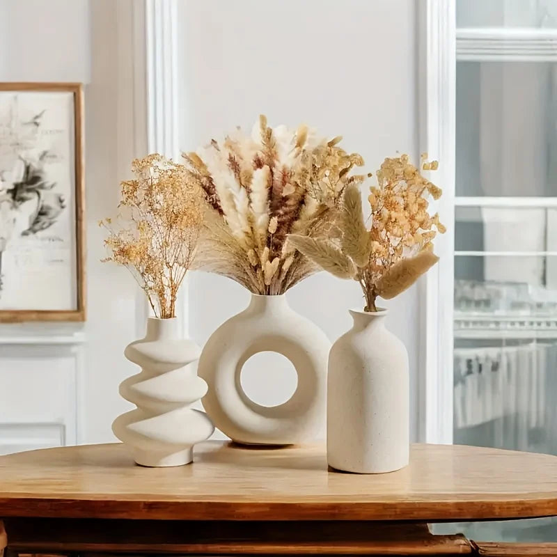 Ceramic Bohemian Vase Set