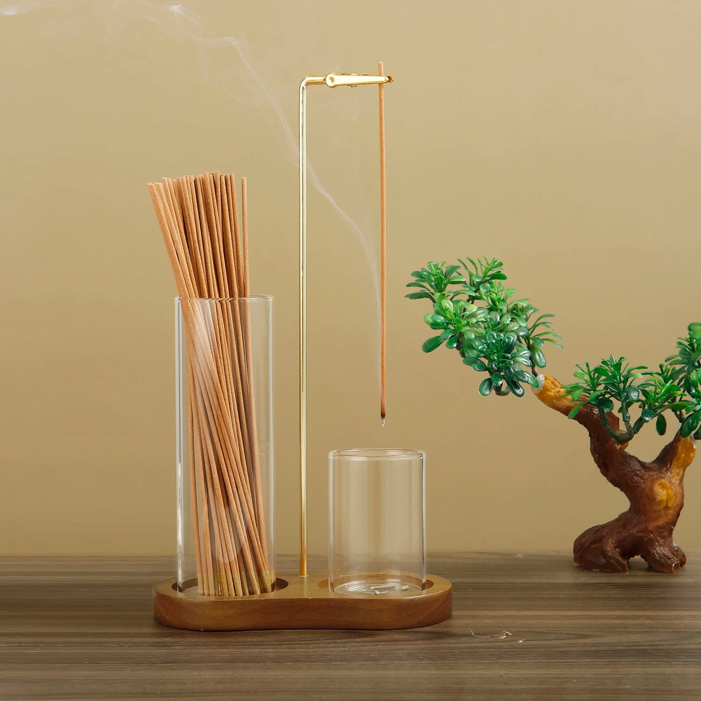 Glass Ash Incense Holder
