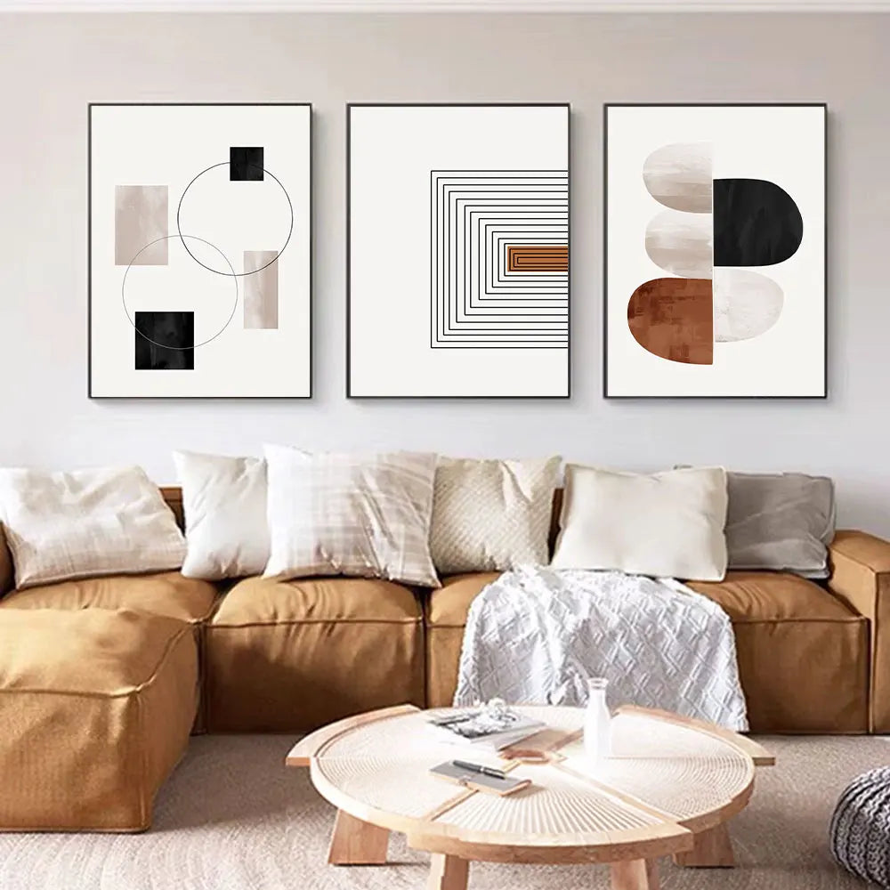 Abstract Line Canvas