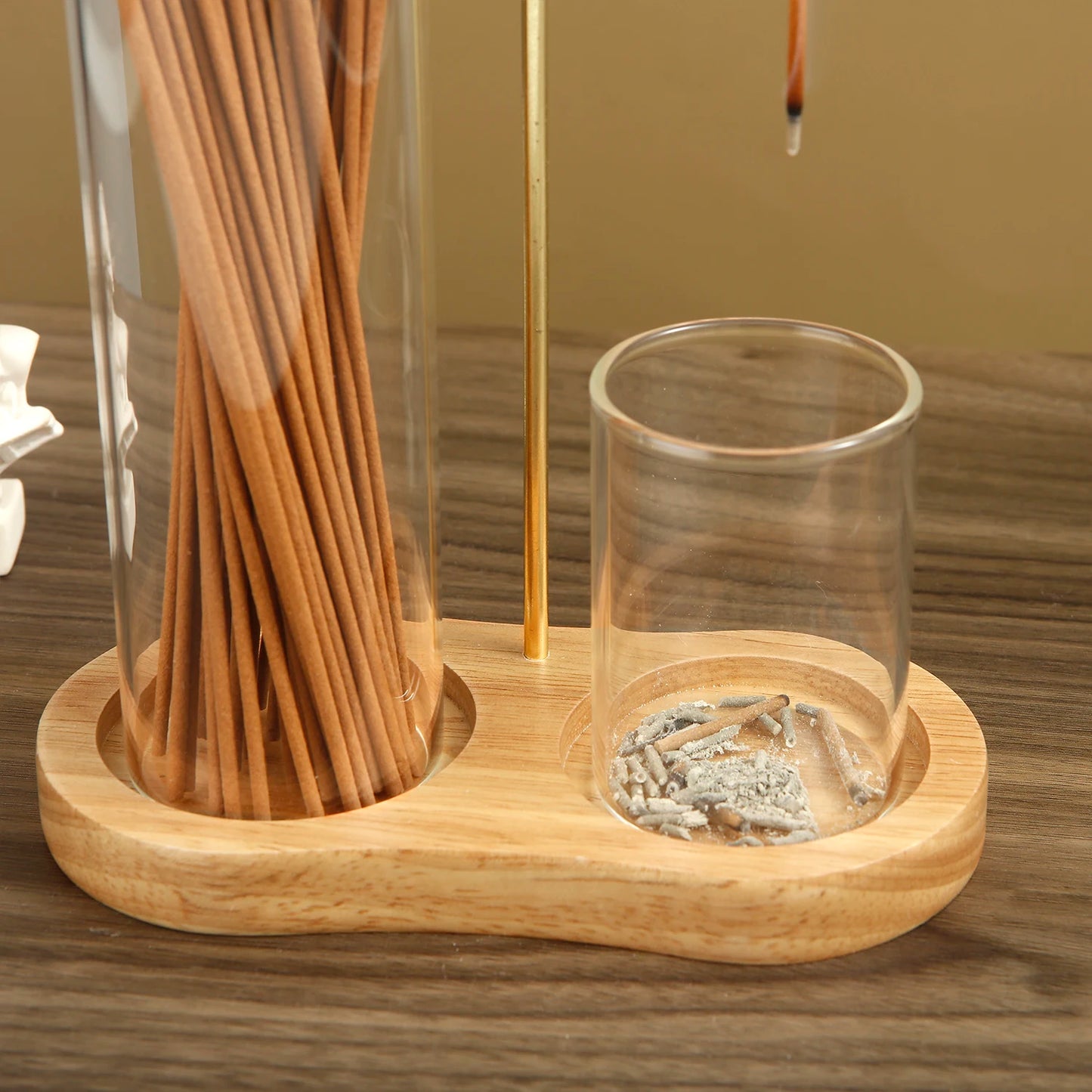 Glass Ash Incense Holder
