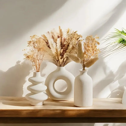 Ceramic Bohemian Vase Set