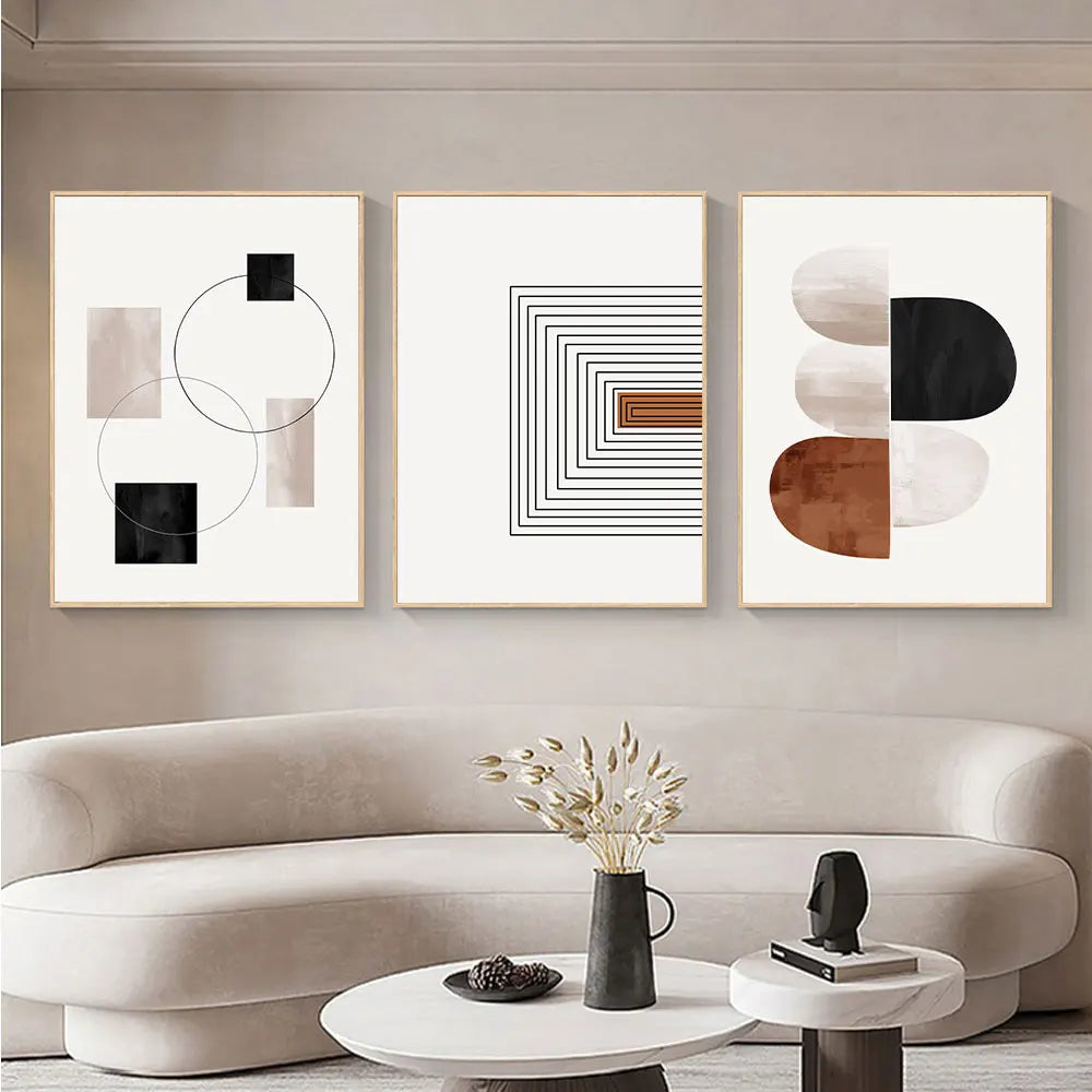 Abstract Line Canvas
