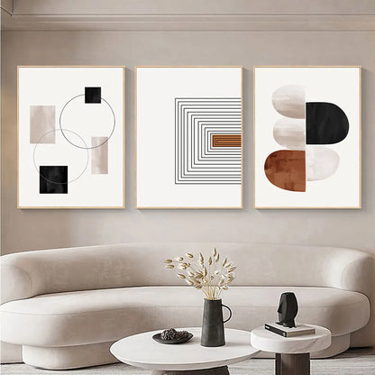 Abstract Line Canvas
