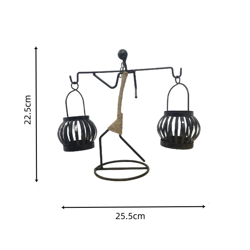 Metal Candle Holder