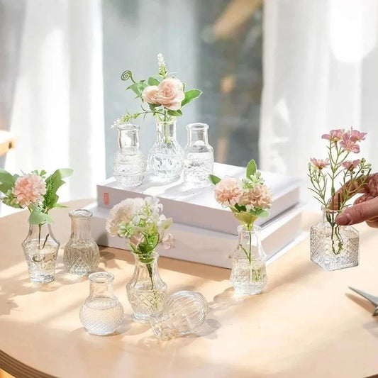 Crystal Mini Vase Set