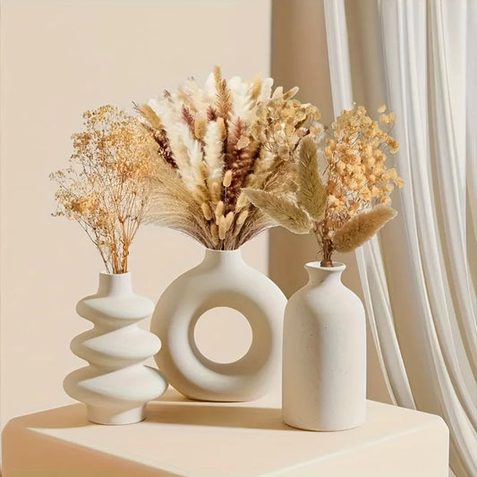 Ceramic Bohemian Vase Set