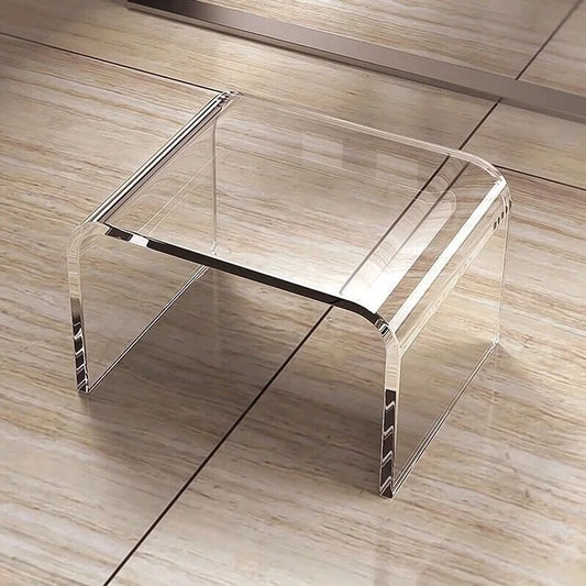 Acrylic U-Shape Storage Stool