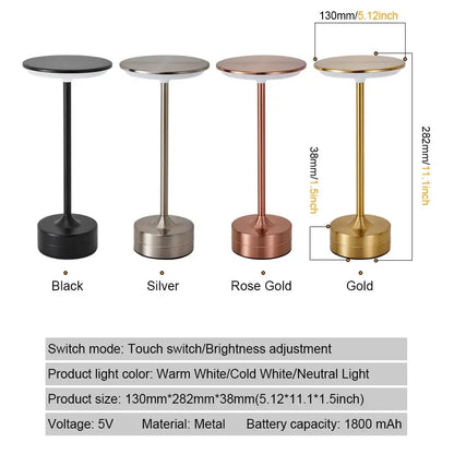 LED Touch Table Lamp