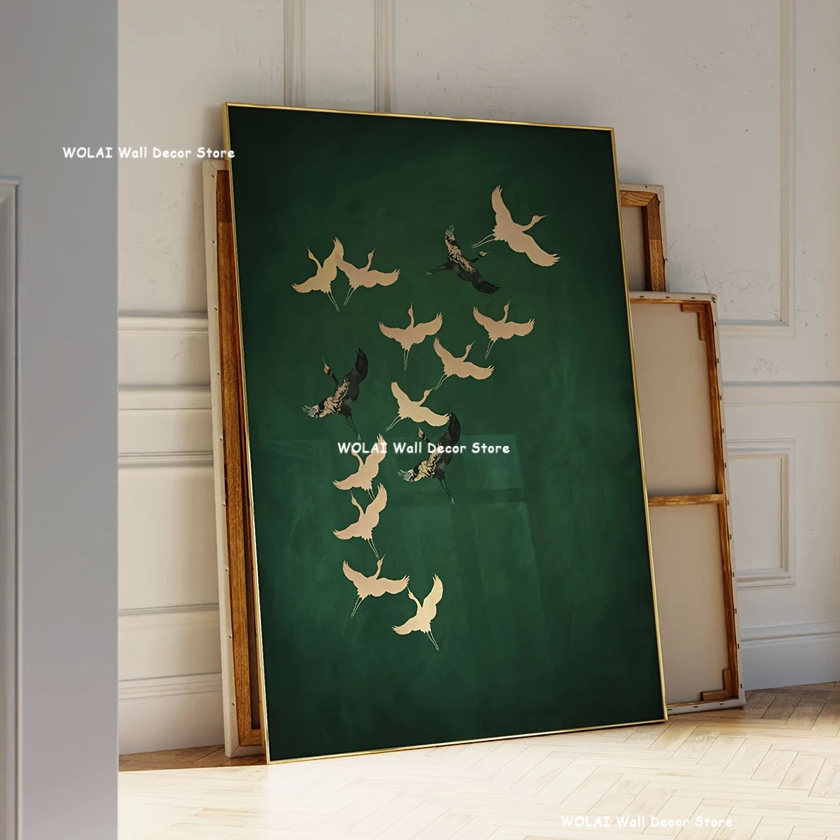 Japanese Sun Bird Canvas
