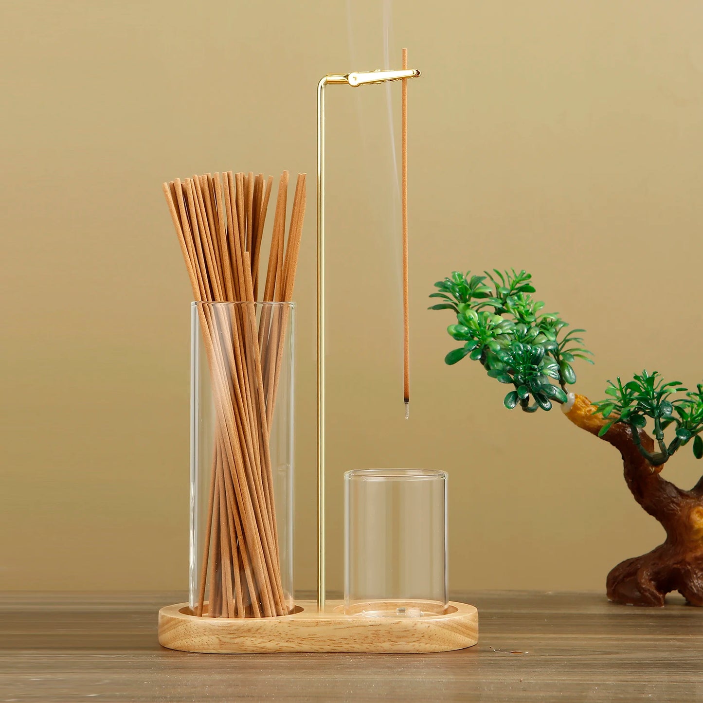 Glass Ash Incense Holder