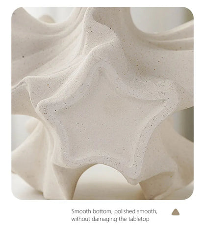 Beige Matte Container for Flower Pampas