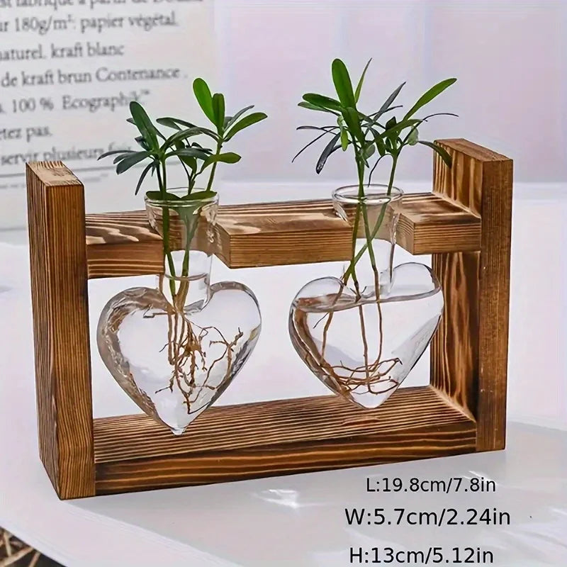 Wooden Hydroponic Pot