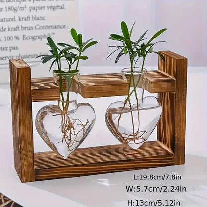 Wooden Hydroponic Pot