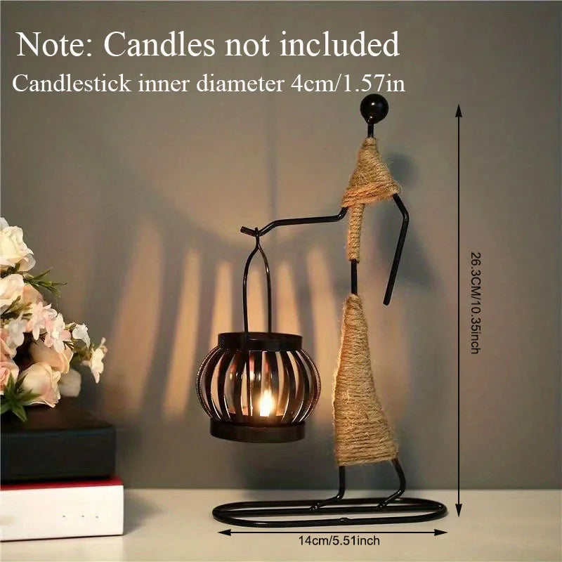 Metal Candle Holder