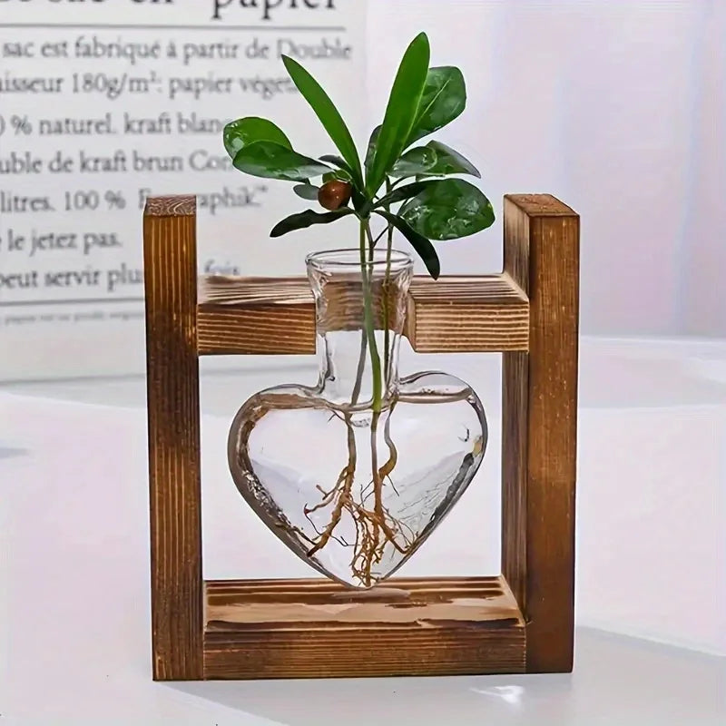 Wooden Hydroponic Pot