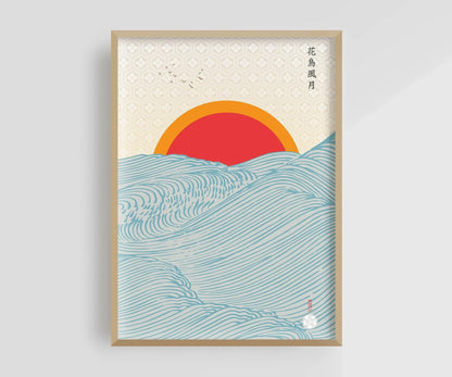 Japanese Landscape Canvas