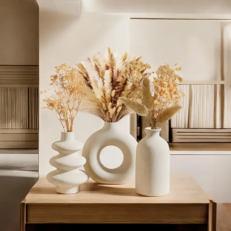 Ceramic Bohemian Vase Set