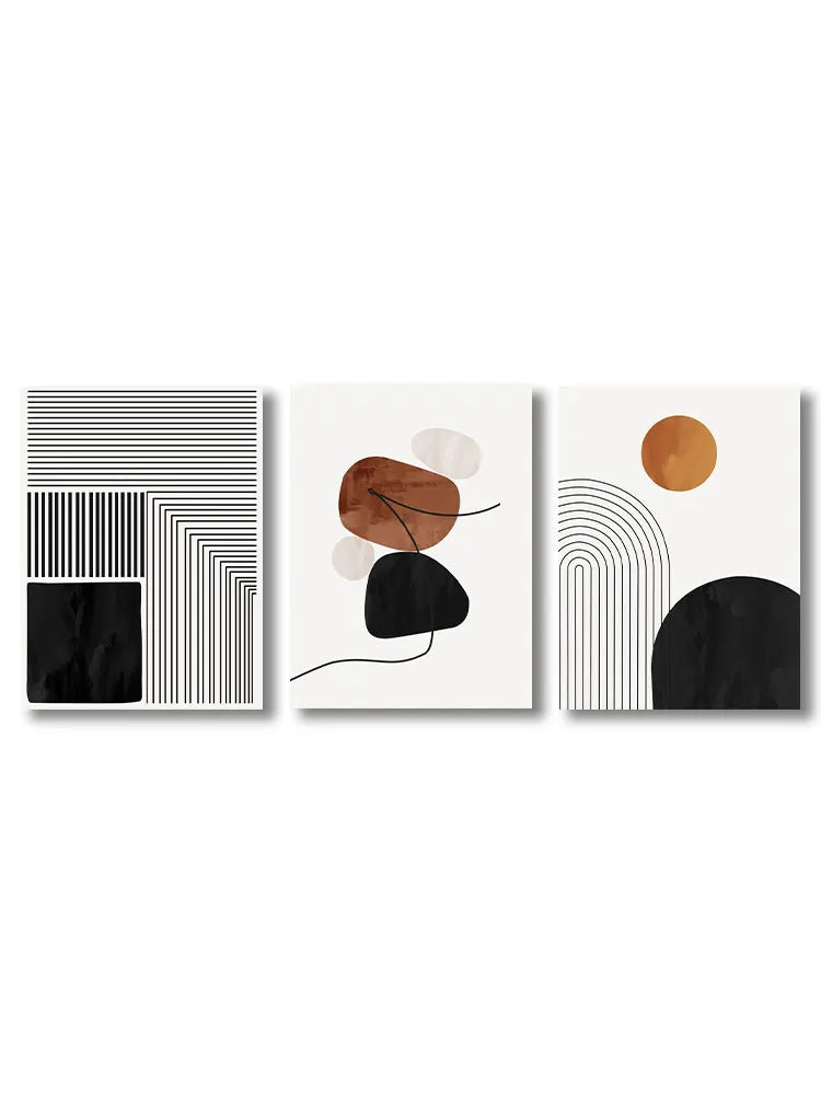 Abstract Line Canvas