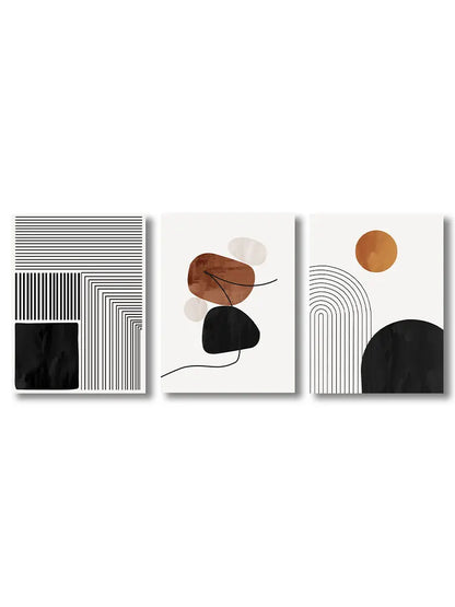 Abstract Line Canvas