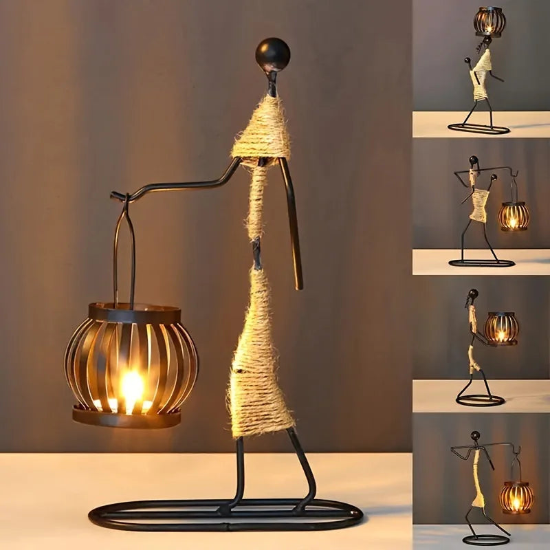 Metal Candle Holder