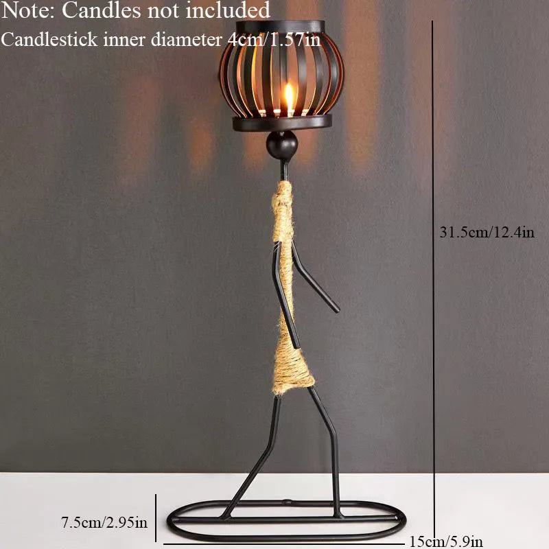 Metal Candle Holder